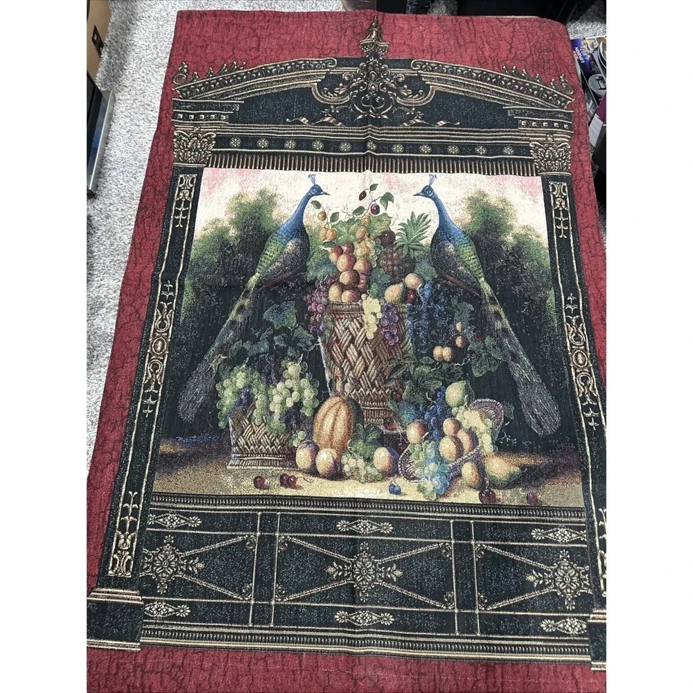 Mohawk Home Fanciful Peacock Wall Hanging